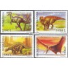 Romania 5908-5911 (complete.issue.) 2005 Prehistoric Animals (Stamps for collectors) Amphibians