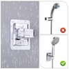 Shower Head Holder, 360° Adjustable Shower Holder Strong Paste Shower