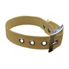 Biothane Dog Collar and Lead Medium Width (35-40 cm, Gold)