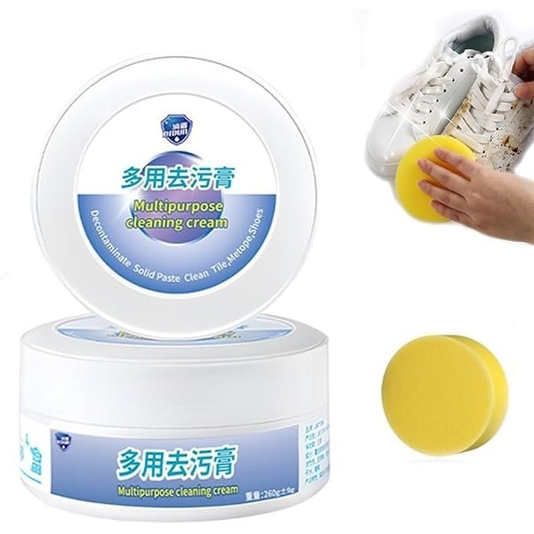 Multi-functional Cleaning and Stain Removal Cream Multipurpose Cleaning Cream White