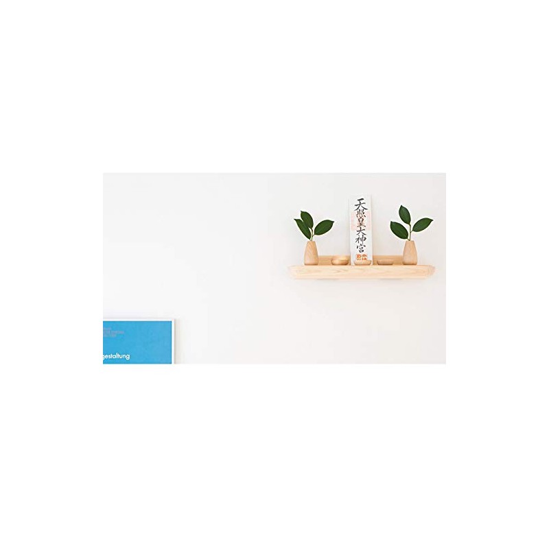 Kamisama no Tana Plate, Yellow Lacquer, Natural Sacred Treasure, Modern