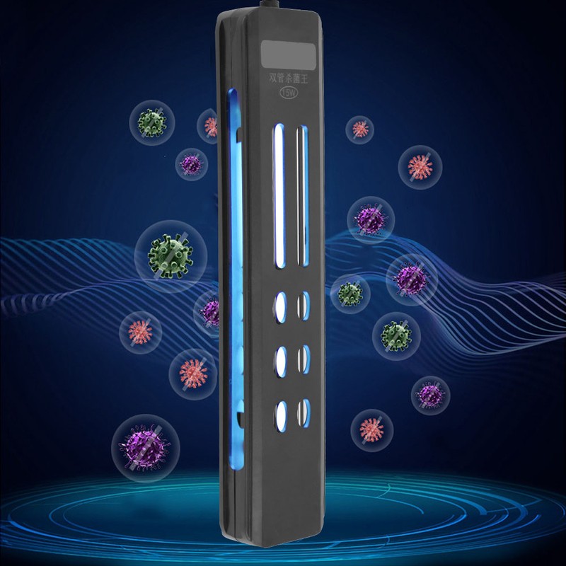 15W Aquarium Germicidal Light Coral Tank Sterilizing Lamp Submersible Bactericidal