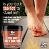 Liquid Rubber Cool Foot Deck Coating - Solar Protection Paint,