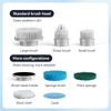 Brush Head 7 Pack, Replaceable Brush Heads for Spin Scrubber,