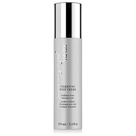 Kenra Platinum Silkening Heat Crème | Estilizador Térmico De Brillo | Ayuda A Reducir Las Pasadas De Estilizado Hasta 50% | Ayuda A Prevenir El Quiebre Y Mejora La Manejabilidad | Protección Térmica