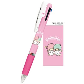 Kamio Japan Little Twin Stars Jetstream 3 Color Ballpoint Pen 0.5mm 047401 Sanrio