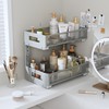 2-Pack Under Sink Organizers And Storage,Large Capacity 2-Tier Pull-Out Cabinet