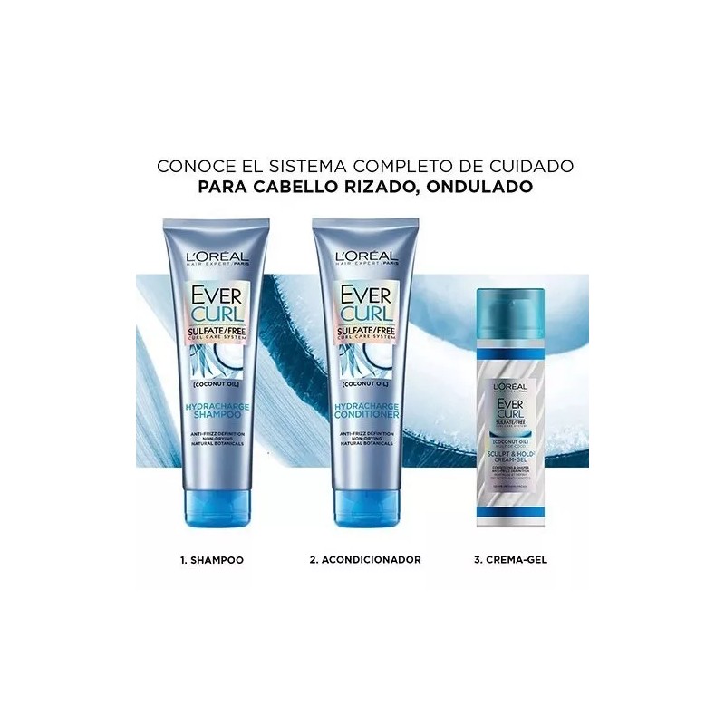 L'Oréal Paris Acondicionador L'oréal Paris Ever Curl Hydracharge Conditioner 250ml