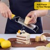 Dulcicasa Classic Zester and Grater - Professional Kitchen Lemon Zester