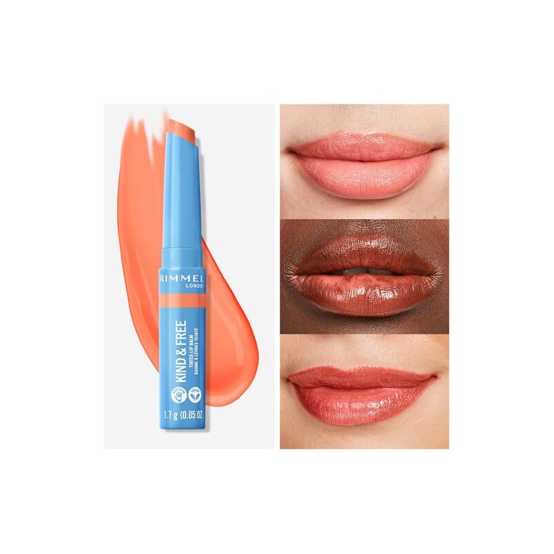 Rimmel Kind & Free Tinted Lip Balm Tropical Spark
