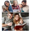 OLOMEE-Gafas de lectura 4.5 de gran tamaño, grandes y cuadradas,