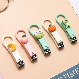 Character Nail Clipper & Manicure Tool Gift Set R33 Free Size/Beige Tiger 120ea