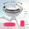 Bum Bag Fashion Waterproof, 1 silver, Fashions