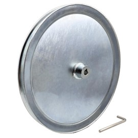 Saelno AB1200-1/2 Single Groove Web Sheaves,12" OD 1/2 inch bore v Belt Pulley,Motor Pulley Carbon Steel for A B 5L 4L V-Belts