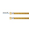 Foset FGA-10V, Manguera flexible de 100 cm para gas, trenzado