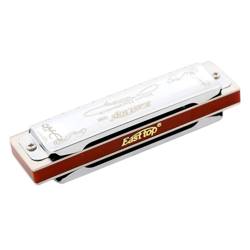 East top Harmonica Blues Harmonica 10 Hole Harmonica C Tone