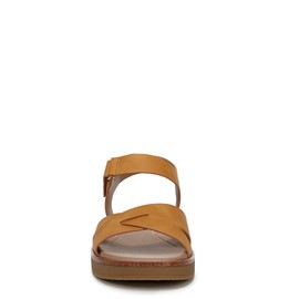 LifeStride Womens Wren Flat Sandal Inca Gold 7 W