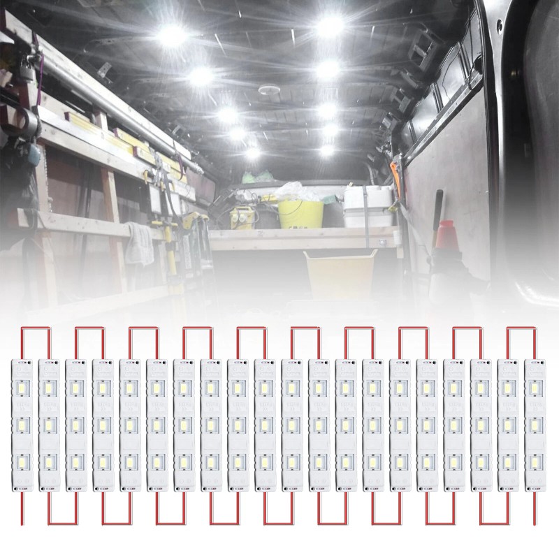 AUTOXBERT 60LED Van Interior Lights 12V LED Interior Light Cargo