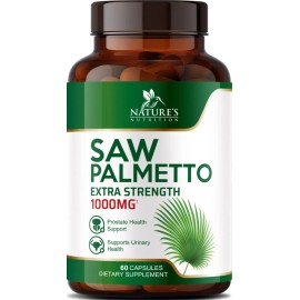 Saw Palmetto Sabal Palmito Prostata 1000mg 60 Caps Eg S51 Sabor ND