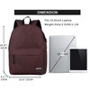 SUPACOOL Lightweight Casual Laptop Backpack with USB Charging Port For