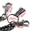 Doublek Strong Heavy Biker Trucker Keychain Key Jean Wallet Chain