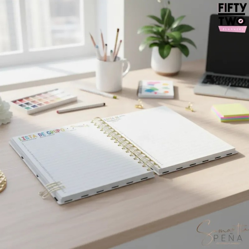 Agenda Docente Pencil Dots 2026-2027