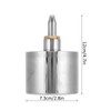 Alcohol Lamp 200ml Stainless Steel Laboratory Chemistry Alcohol Lamp for