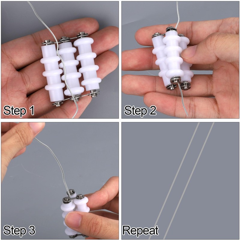 Jewelry Wire Straightener and Nylon Pliers, Durable Soft Jaw Jewelry