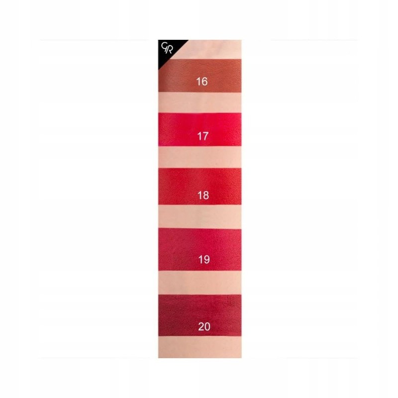 Golden Rose Velvet Matte Lipstick Colour 19