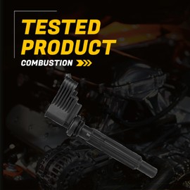 Yoshi Motors Pack of 4 Ignition Coil And Spark Plug Replacement For Ford 2018 2019 2020 2021 F-150 Mustang 5.0L V8 UF839