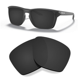 Littlebird4 1.5mm Polarized Replacement Lenses for Oakley Sylas Sunglasses OO9448 - MultiOptions (Dark Black)