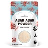 Agar Agar Powder, Vegan Unflavored Gelatin Substitute, Non-GMO, Gluten Free,