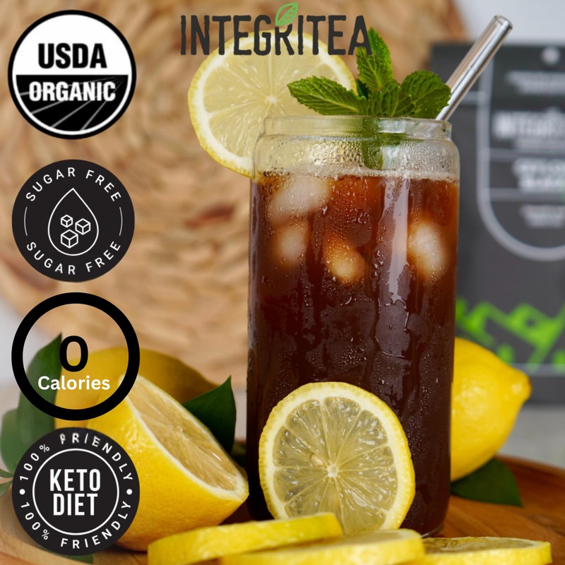 IntegriTEA Ceylon Black Cold Brew Black Tea Bags - 6-Bag