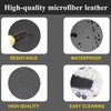 NLQR Front Driver Bottom Replacement Perforated Seat Cover Black RB
