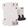 AC DC Miniature Circuit Breaker 2P 25A 400V DIN Rail