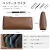 Pen Case, Pencil Case, Genuine Leather, Large Capacity, Pencil Case,