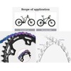 Round Chainring 110BCD 36T 38T 40T 42T 44T 46T 48T