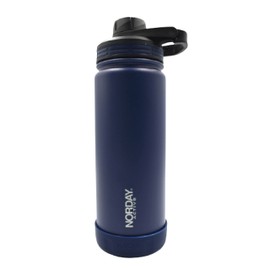 NORDAY | Stainless Steel Cups – Tumblers | Active 18oz Navy Thermal Tumbler | Maintains Temperature Between 8 and 24 Hours | Anti-Spill Lid - Ideal For Trips | Double Wall - Extra Resistant