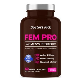 Doctors Pick Fem Pro Probiticos Mujer 60 Cpsulas Veganas