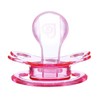 Landofgenie Large Shield Adult Size Pacifiers Set Moon Shape Transparent