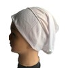 New Under Hijab Scarf Tube Stretchable Bonnet Cap (White)