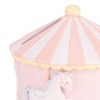 Carousel Money Bank Box Resin - Pink
