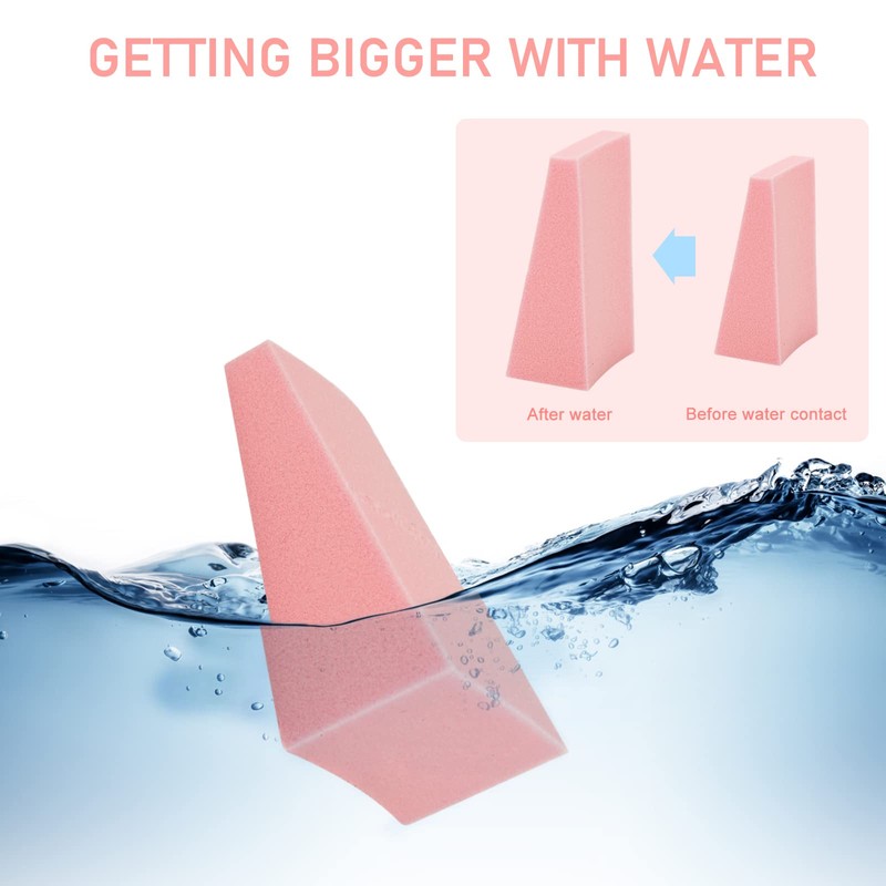 Sibba Pack of 48 Powder Puffs Small Makeup Sponge Blender