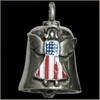 USA Angel Gremlin Bell guardian ride harley motorcycle spirit, Pewter,