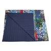 Marubhumi Colcha tradicional india de algodón puro, estampado de cachemira,