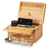 BAWADE Premium Bamboo Storage Box with Lock