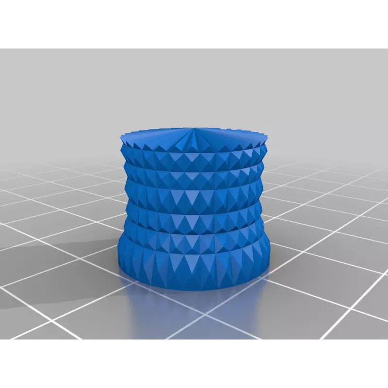 DNA Replacement 4 Pack Knurled Knobs For Roland SP-404 *Black*