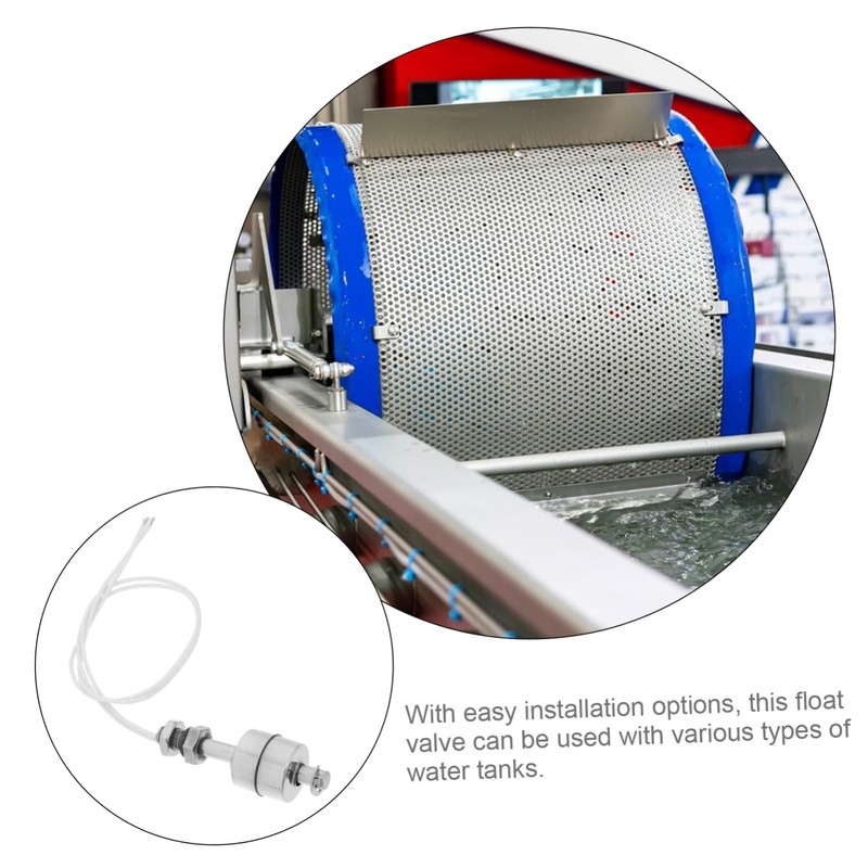 ULTECHNOVO Stainless Steel Float Valve for and Hydroponics Water Shut