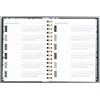 Black & Gold A5 Planner Wiro Bound 120 Pages Daily