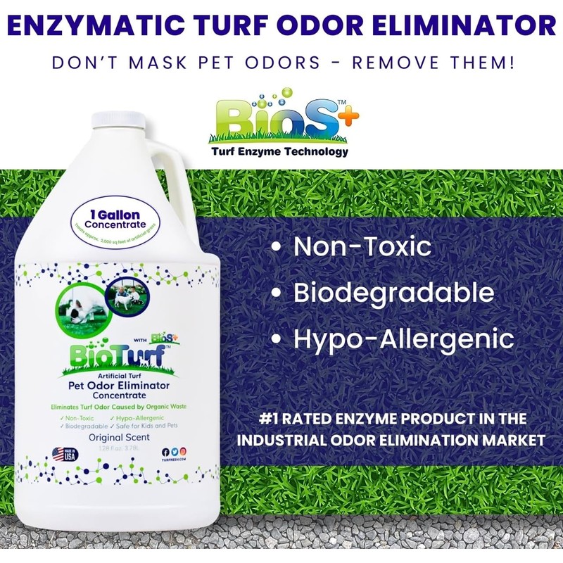 BioTurf BioS+ Turf Cleaner for Pet Urine Outdoor – Artificial